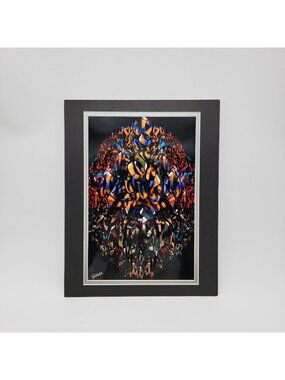 2018 "Enigmatic Orb" By Gina Geldbach-Hall Signed Metal Print 8x12" With COA